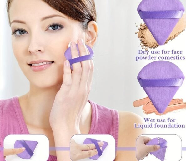 12pcs Set Makeup Sponges and Puffs Soft Beauty Blender Sponge Finger Puff Triangular Makeup Puff Daily 1 2 595x516