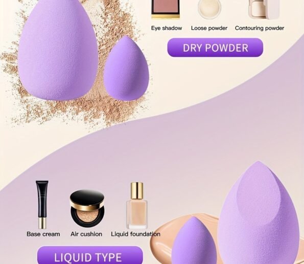 12pcs Set Makeup Sponges and Puffs Soft Beauty Blender Sponge Finger Puff Triangular Makeup Puff Daily 2 1 595x516