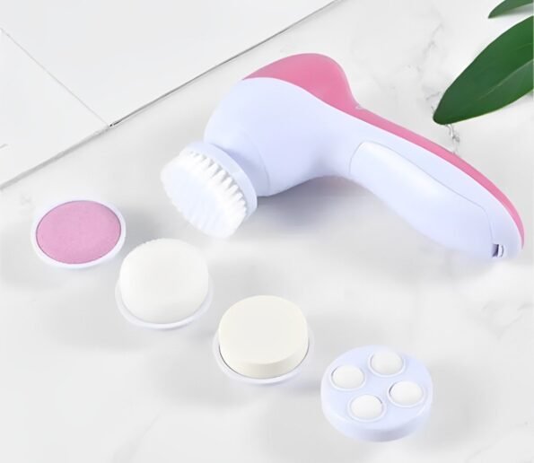 5 In 1 Facial Cleanser Pore Cleanser Face Massager Deep Cleansing Pore Cleansing Portable Electric Rotating.jpg_ 3 Copy 595x516