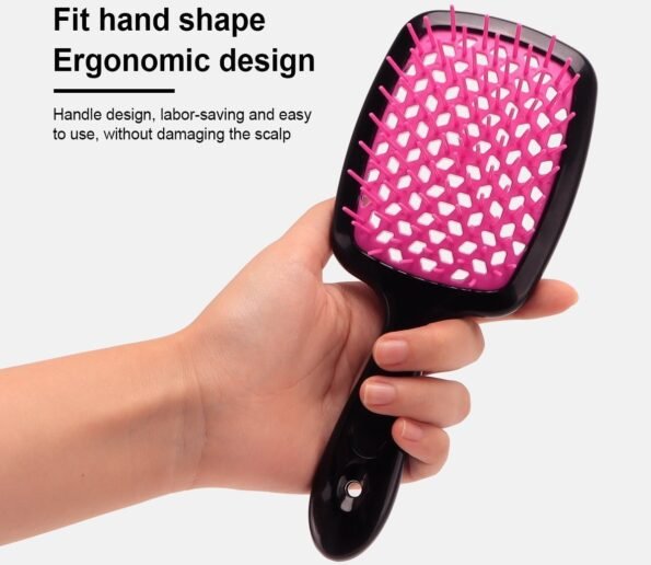 Air Cushion Comb Tangled Hair Comb Hair Brush Massage Anti static Hollow Out Wet Curly Hair 1 595x516