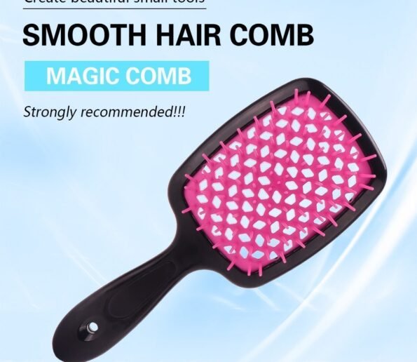 Air Cushion Comb Tangled Hair Comb Hair Brush Massage Anti static Hollow Out Wet Curly Hair 595x516